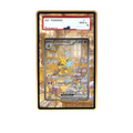 151 Alakazam SAR card shown in a KAMI KAMI single graded card case with UV-printed original art