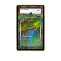 151 Ivysaur AR card shown in a KAMI KAMI single graded card case with UV-printed original art