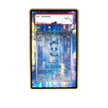 151 Poliwhirl AR card shown in a KAMI KAMI single graded card case with UV-printed original art