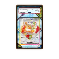 Cake Eevee SAR card shown in a KAMI KAMI single graded card case with UV-printed original art
