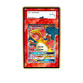 Charizard Gx Red card shown in a KAMI KAMI single graded card case with UV-printed original art