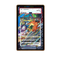 Charizard VSTAR card shown in a KAMI KAMI single graded card case with UV-printed original art