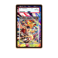 Ethans Typhlosion card shown in a KAMI KAMI single graded card case with UV-printed original art