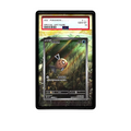 Feebas AR card shown in a KAMI KAMI single graded card case with UV-printed original art