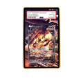 Flareon V card shown in a KAMI KAMI single graded card case with UV-printed original art