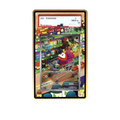 Fuecoco AR card shown in a KAMI KAMI single graded card case with UV-printed original art