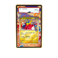 Hiroshima Pikachu card shown in a KAMI KAMI single graded card case with UV-printed original art