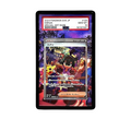 Kieran SAR card shown in a KAMI KAMI single graded card case with UV-printed original art
