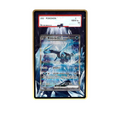 Kyurem SAR card shown in a KAMI KAMI single graded card case with UV-printed original art