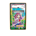 Lacey SR card shown in a KAMI KAMI single graded card case with UV-printed original art