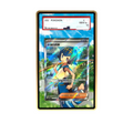 Lana's Aid SR card shown in a KAMI KAMI single graded card case with UV-printed original art