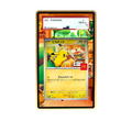 McDonalds Pikachu card shown in a KAMI KAMI single graded card case with UV-printed original art