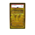Mega Charizard MUR card shown in a KAMI KAMI single graded card case with UV-printed original art