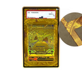 Mega Gardevoir MUR Gold card shown in a KAMI KAMI single graded card case with UV-printed original art