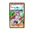 Miriam SR card shown in a KAMI KAMI single graded card case with UV-printed original art