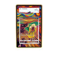 Munch Psyduck card shown in a KAMI KAMI single graded card case with UV-printed original art
