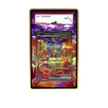 Raging Bolt SAR card shown in a KAMI KAMI single graded card case with UV-printed original art