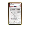 Reshiram BWR card shown in a KAMI KAMI single graded card case with UV-printed original art