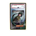 Rika SR card shown in a KAMI KAMI single graded card case with UV-printed original art
