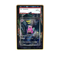 Slowbro AR card shown in a KAMI KAMI single graded card case with UV-printed original art