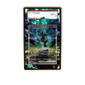 Zekrom SAR card shown in a KAMI KAMI single graded card case with UV-printed original art